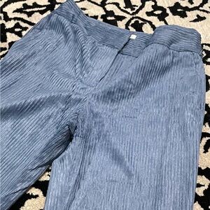 Massimo Dutti Elegant Blue Trousers